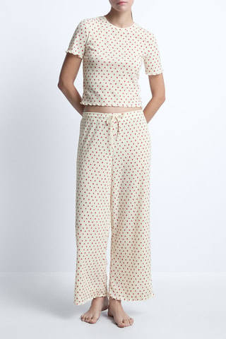 Pantalon de pyjama - Blanc