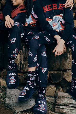 Pyjama Stitch Lilo et Stitch Disney - Bleu marine