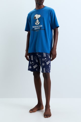 Pyjama Snoopy Snoopy et les Peanuts - Bleu