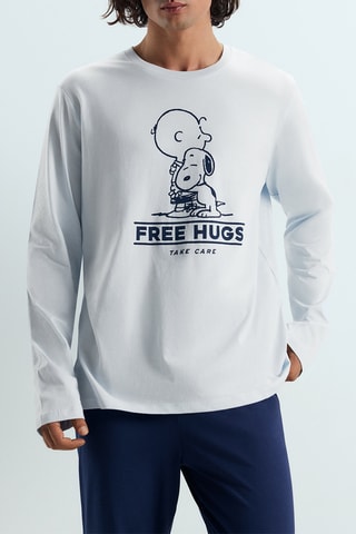 Pyjama Snoopy Snoopy et les Peanuts - Bleu