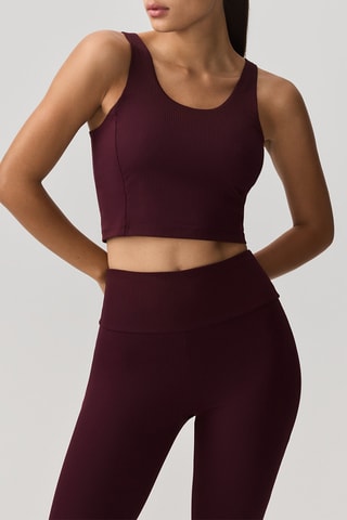 Crop top - Bordeaux