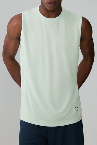 T-shirt sans manches - Ciel