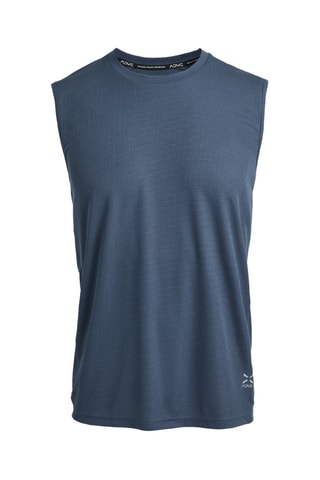 T-shirt sans manches - Bleu marine
