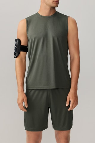 T-shirt sans manches - Kaki