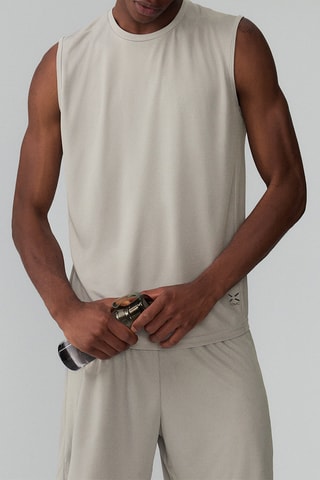T-shirt sans manches - Gris