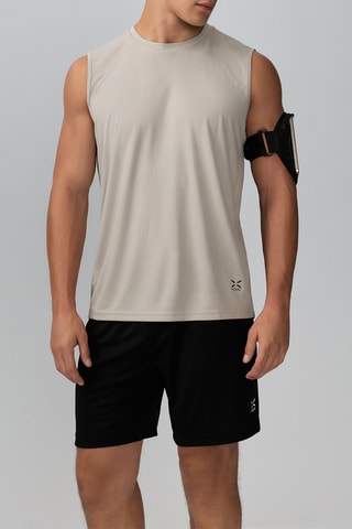 T-shirt sans manches - Gris
