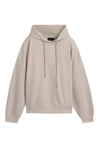 Sweat à capuche - Ecru
