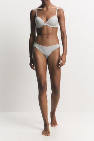 Soutien-gorge - Gris clair chiné