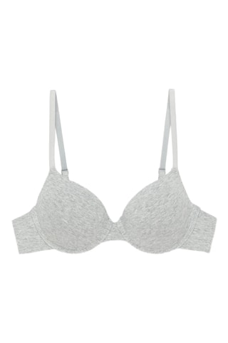 Soutien-gorge - Gris clair chiné
