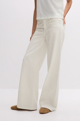 Jean wide legs - Ecru