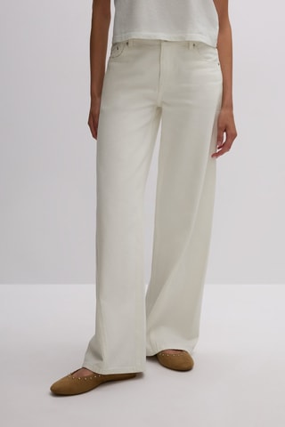 Jean wide legs - Ecru