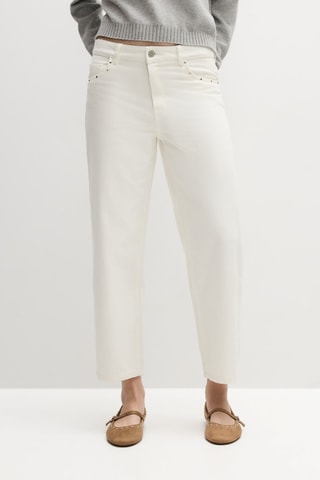 Jean wide legs - Ecru