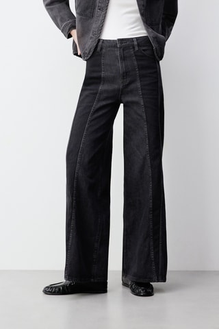 Jean wide legs - Noir