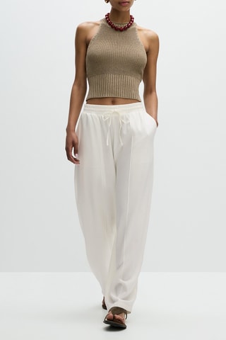 Crop top - Kaki