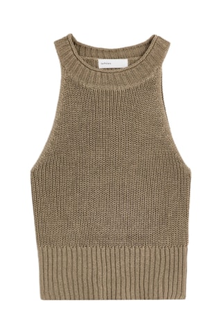 Crop top - Kaki