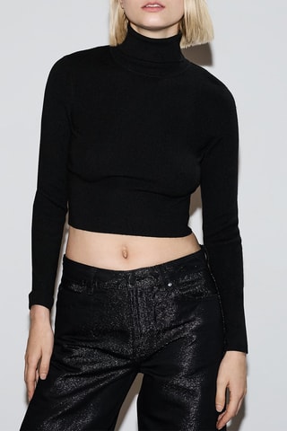 Crop top - Noir