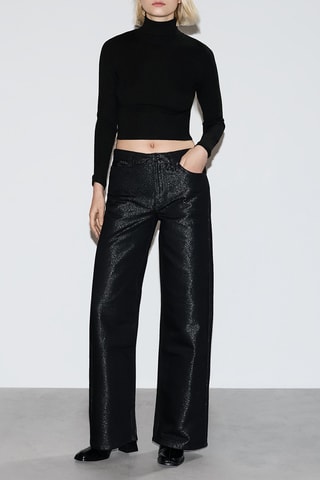 Crop top - Noir
