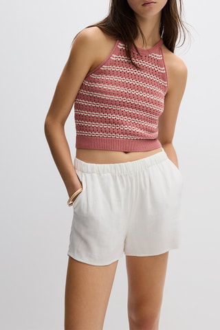 Crop top - Vieux rose
