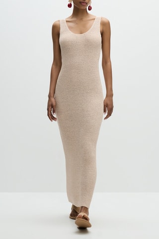Robe longue - Beige