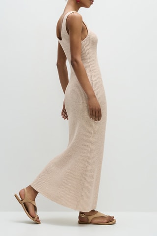 Robe longue - Beige