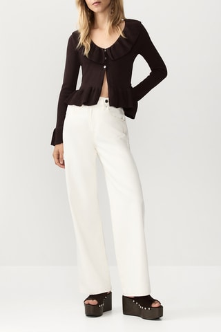 Cardigan - Marrone scuro