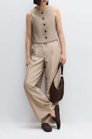 Gilet sans manches - Beige
