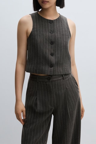 Gilet sans manches - Gris