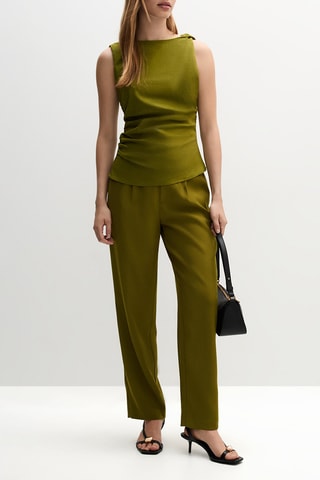 Top - Vert olive