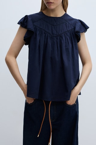 Top - Bleu marine
