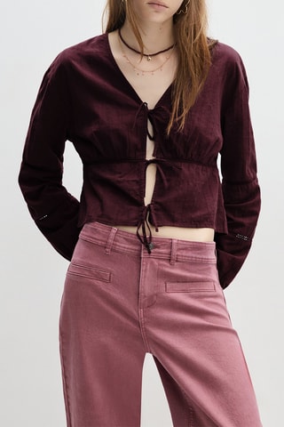 Cardigan - Bordeaux