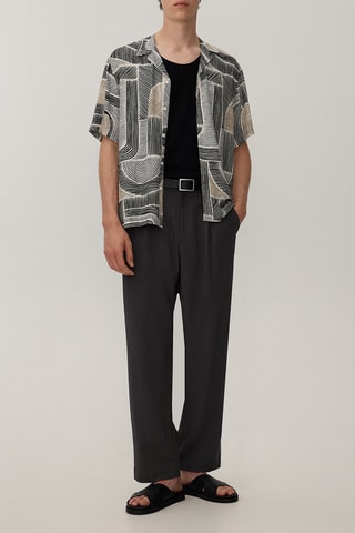 Chemise - Bleu pétrole