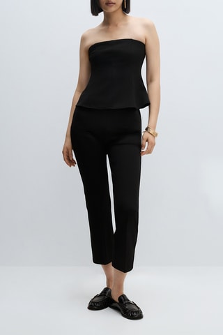 Top bustier - Noir
