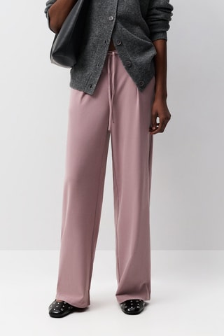 Pantaloni straight - Rosa