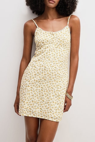 Robe droite - Ecru