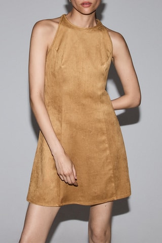 Robe patineuse - Marron