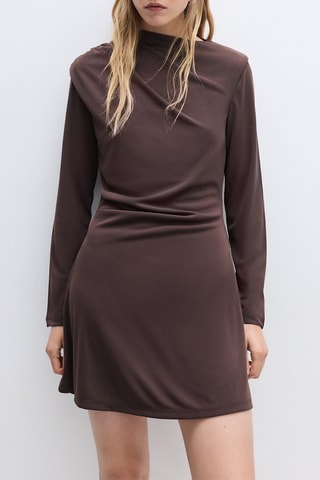 Robe patineuse - Marron
