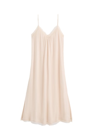 Robe midi - Beige