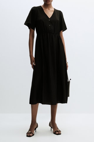 Robe midi - Noir