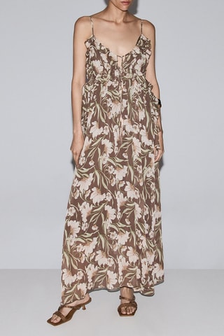 Robe longue - Marron