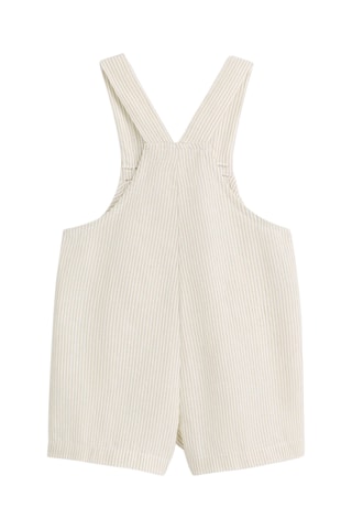 Salopette corta - Beige