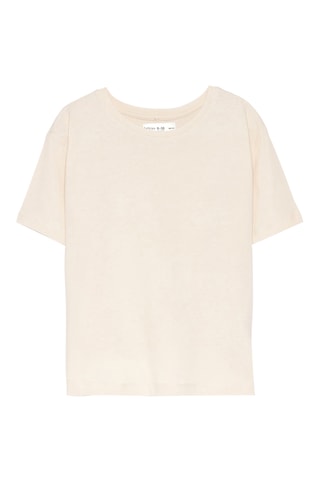 2 t-shirt - Ecrù e malva