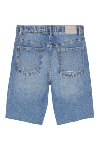 Bermuda in jeans - Cobalto