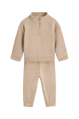 Felpa e pantaloni sportivi - Beige