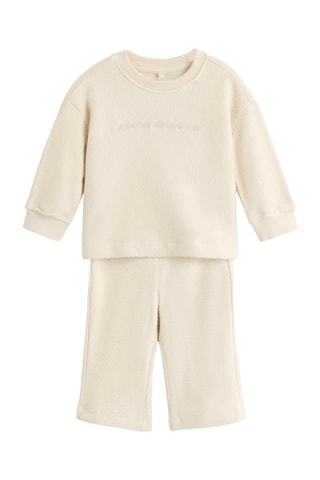 Felpa e pantaloni - Beige