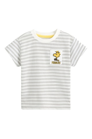 T-shirt Woodstock Snoopy e I Peanuts - Bianco