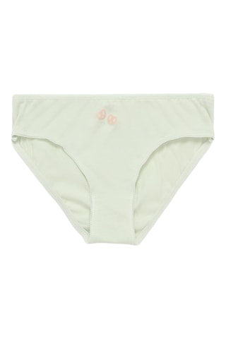 7 culottes - Vert clair et rose