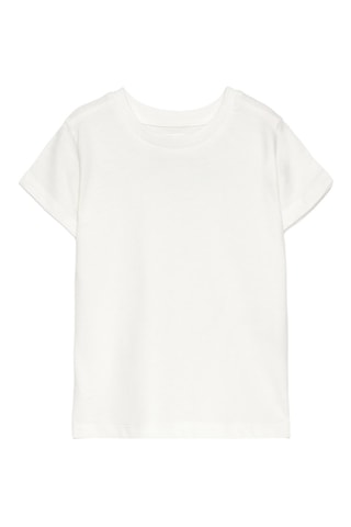 4 t-shirts - Blanc et ciel