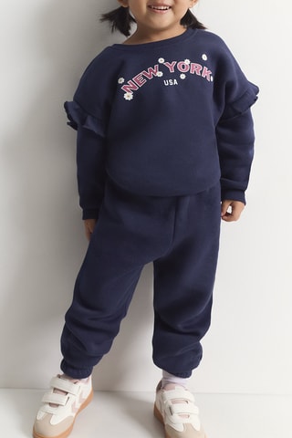 Set 4 pezzi - Rosa e navy