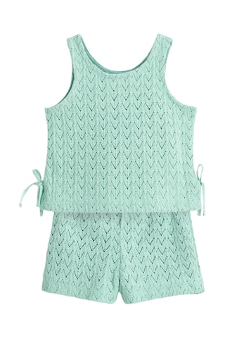Canotta e shorts - Verde chiaro
