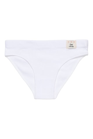 3 slip - Bianco e celeste